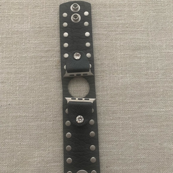 Spark’l watch band Black Stud Muffin cuff - Picture 1 of 3